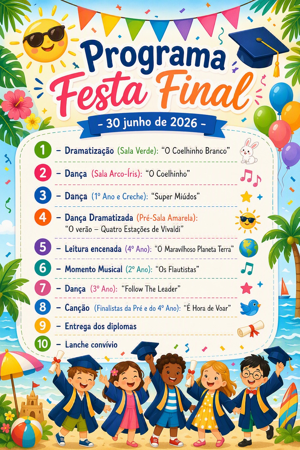 **Festa Final de Ano Letivo**