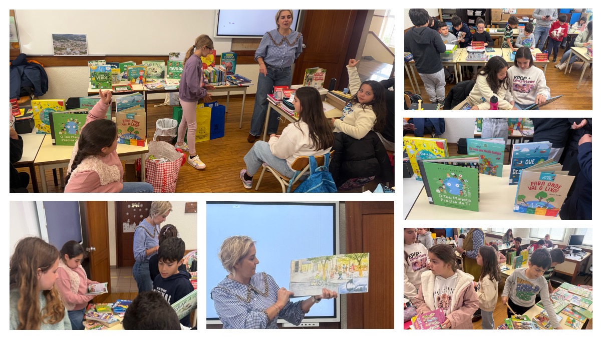 A Biblioteca vai à Escola