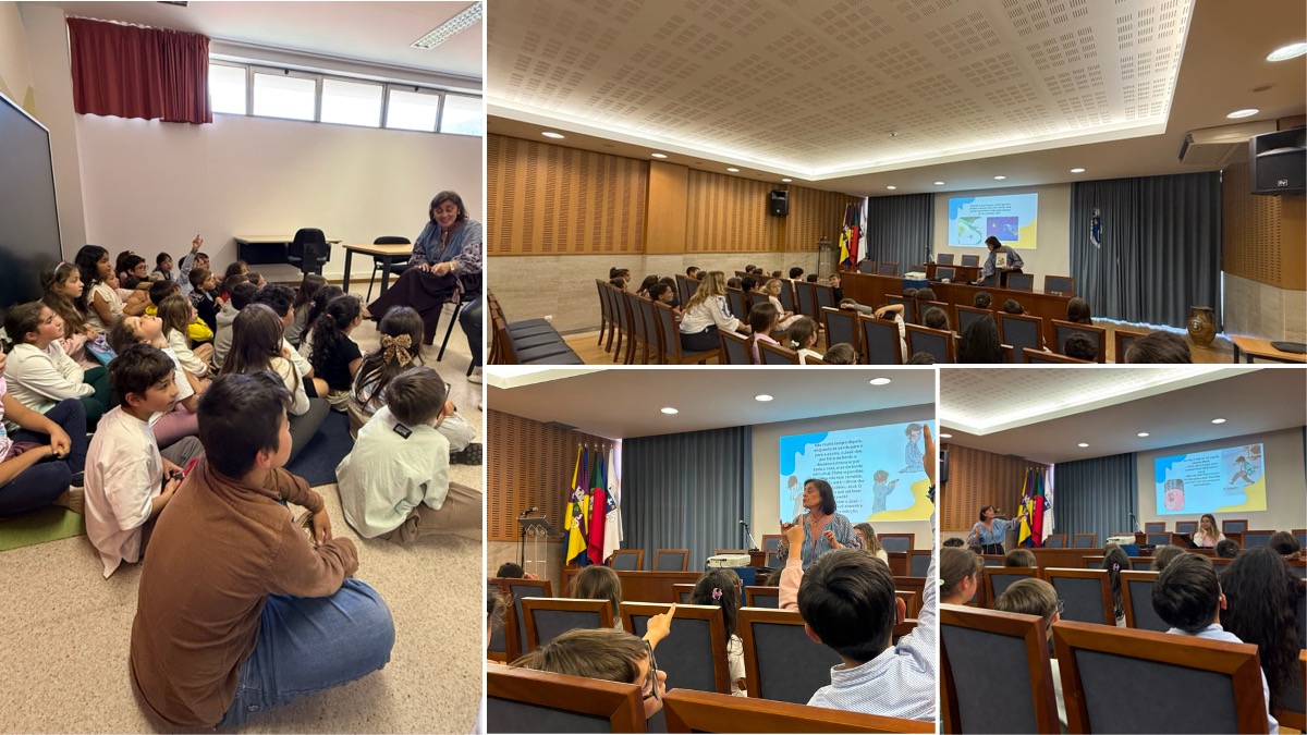 Visita ao Polo de Leitura