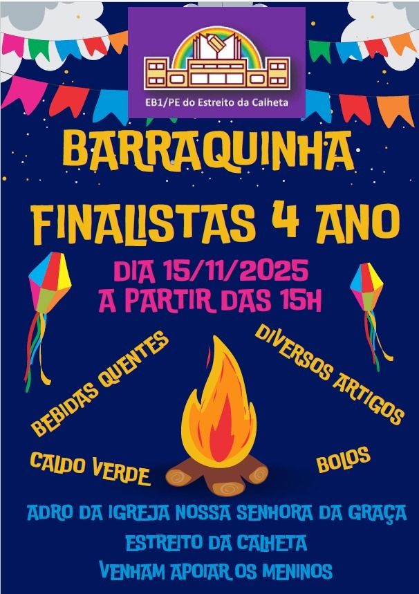 Barraquinha dos finalistas 4º ano