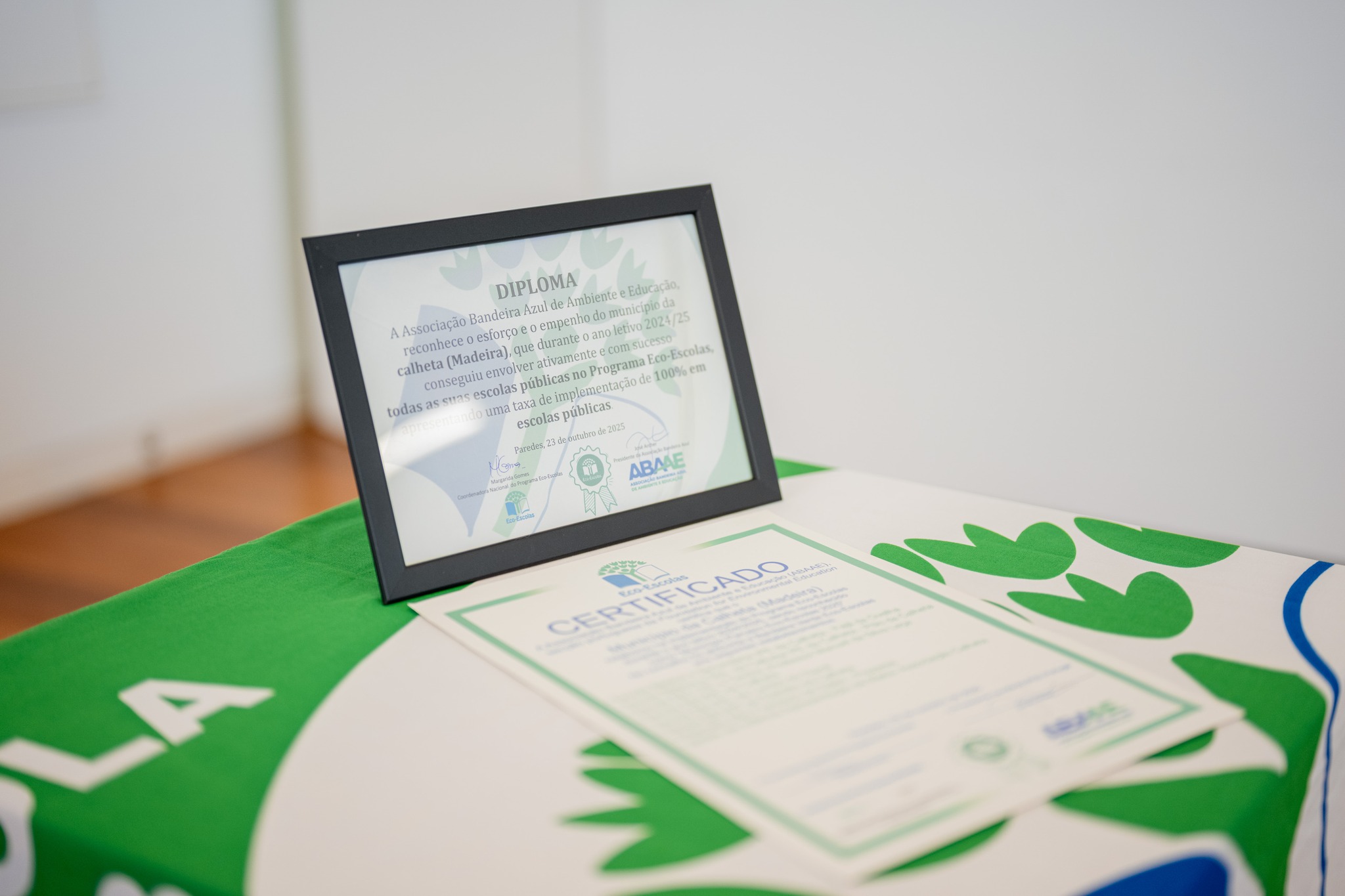 Cerimónia de Entrega das Bandeiras Eco-Escolas