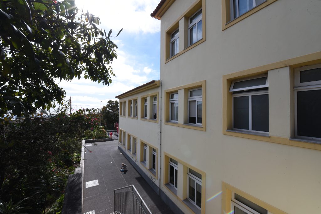 Fachada lateral Pré-Escolar