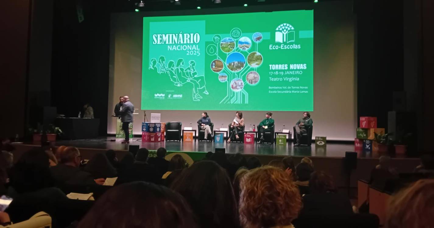 Madeirenses participaram no Seminário Nacional Eco-Escolas em Torres Novas.