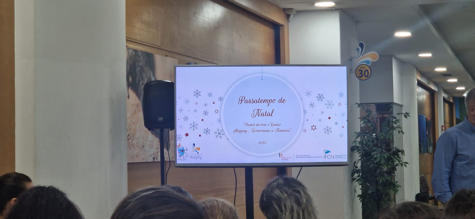 “Vamos decorar o Caniço Shopping…dando a mão à Natureza “