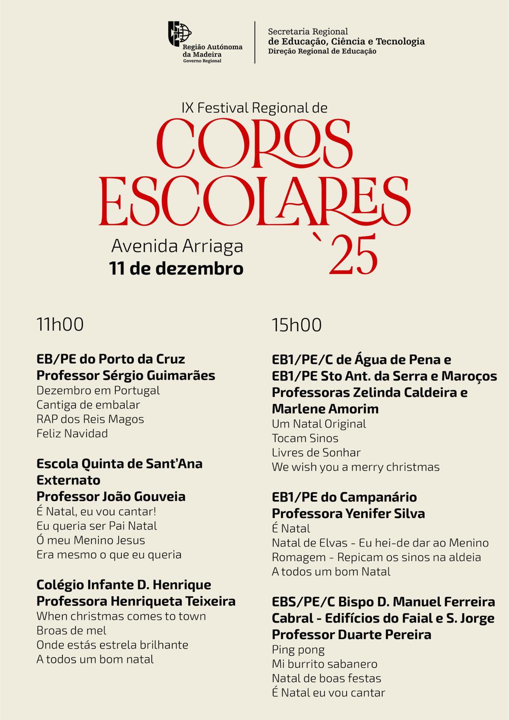 IX Festival Regional de Coros Escolares