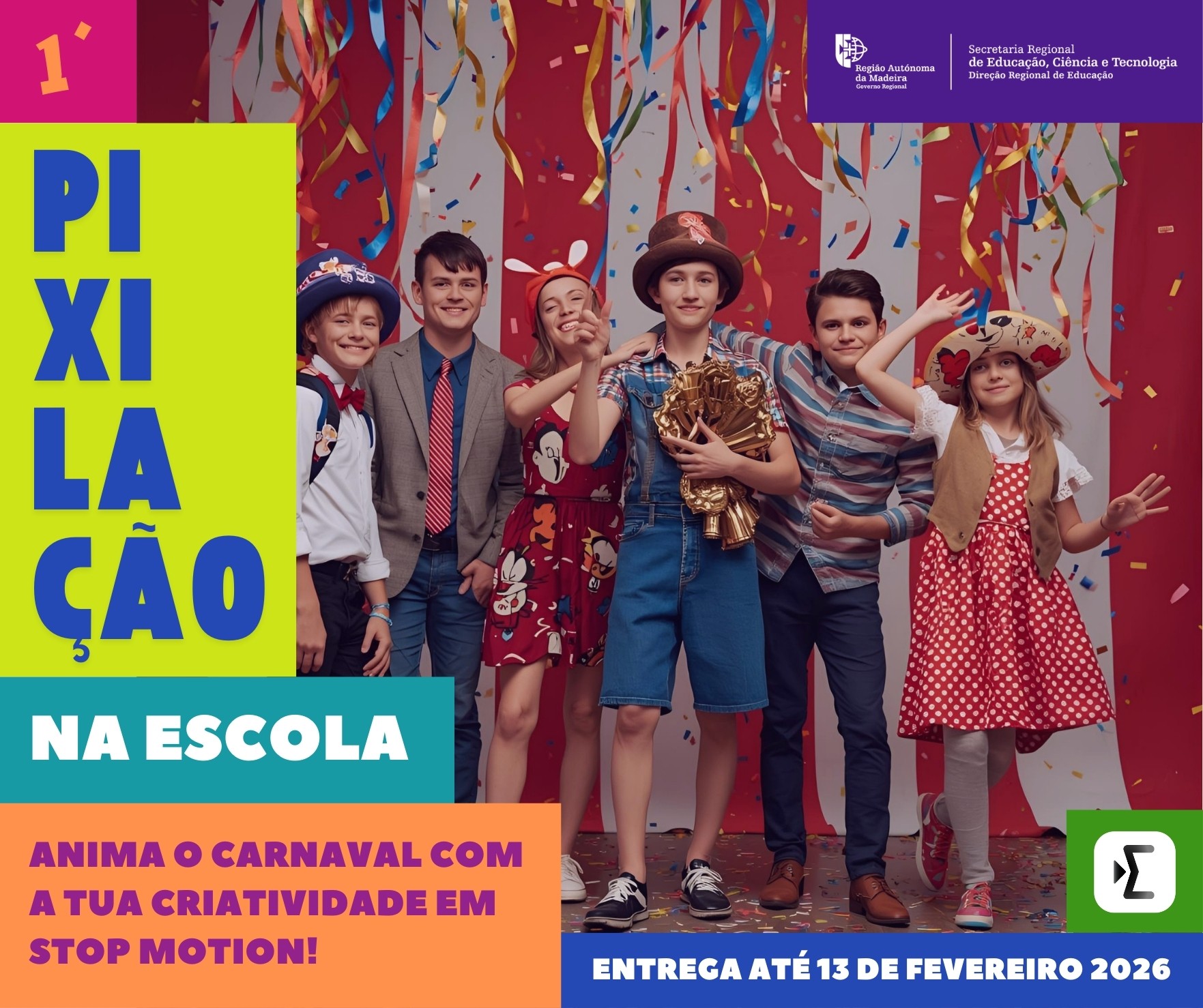 1` de Pixilação- Carnaval