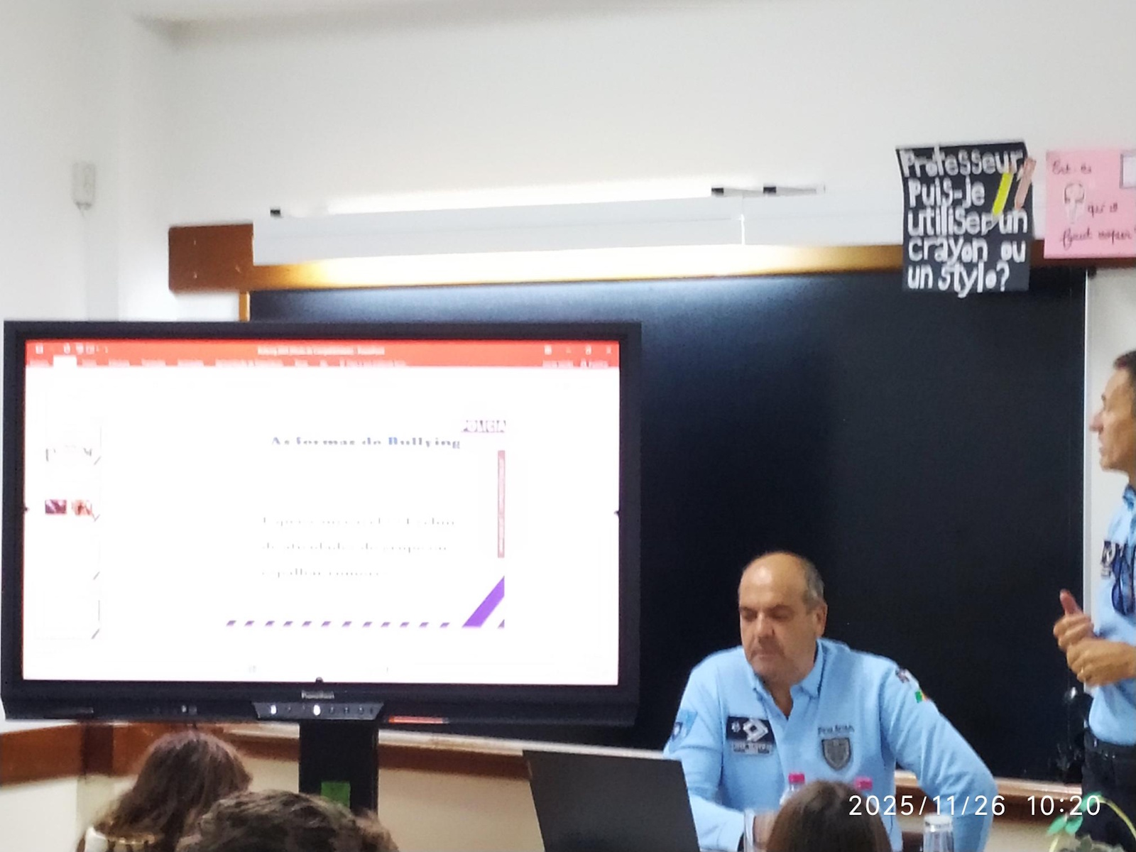 Ação de sensibilização “Bullying é para fracos”