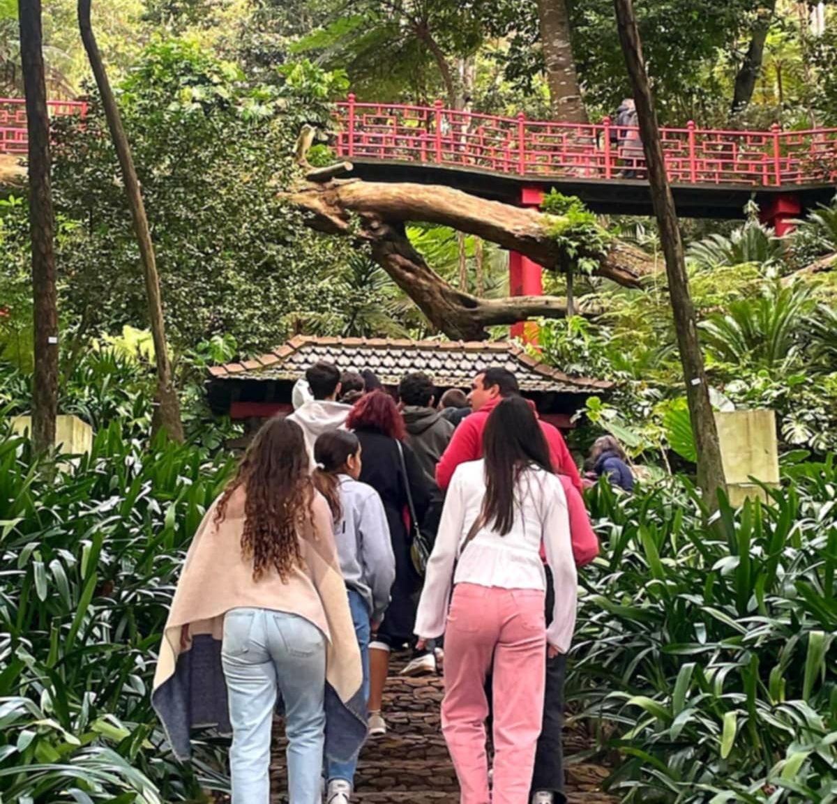 Visita de estudo ao Monte Palace