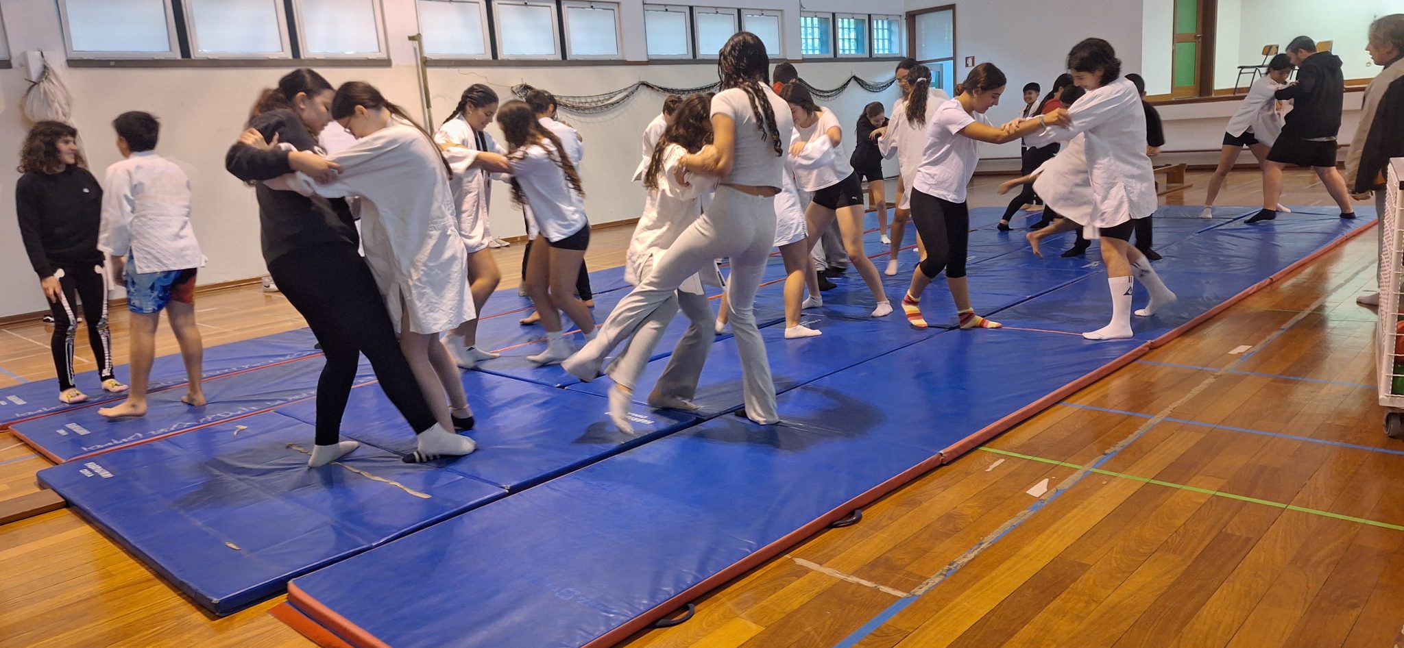 Judonário na Escola Básica e Secundária Padre Manuel Álvares – Edifício do Campanário