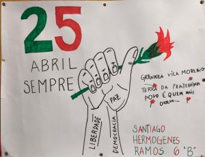 Celebração dos 52 Anos do 25 de Abril na Nossa Escola
