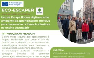 Projeto europeu Eco-Escaper